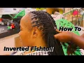 How to Style a Simple Inverted Fishtail Braid with a Back Intersection on Dreads Beginners