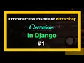 E-commerce Website Project In Django For Pizza Shop Ecommerce Website Series In Django Python