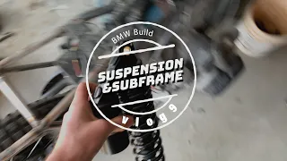 Vlog9 Scrambler/Brat BMW R80/7 Build | Suspension and Subframe