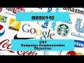 MARK940 Elias s Text Book Tour Chapter 4 Comms Objectives