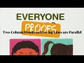 Everyone Proofs - Two-Column Proofs on Proving Lines are Parallel Geometry Help