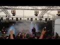 Carach Angren - When Crows Tick on Windows(Short Live)@Brutal Assault 2015