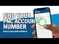 How to Find Your PNC Account Number Online