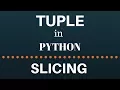 slice method in tuple