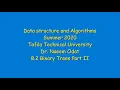 5 8 2020 Data Structure and Algorithms Binary Trees II