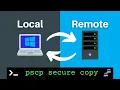 How to Use Putty pscp to Copy Files a Remote Server