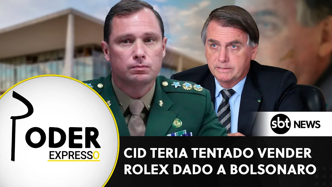 AO VIVO: Cid teria tentado vender Rolex dado a Bolsonaro