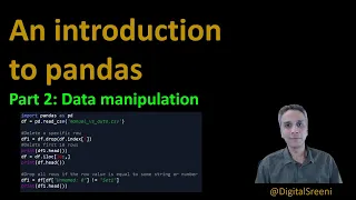 37 - Introduction to Pandas