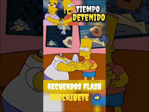 Bart detuvo el tiempo… pero algo salió MUY mal⏱️😱