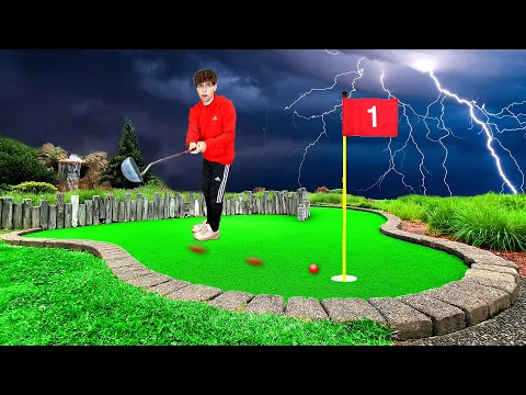 Download MP3 Can We Finish A Mini Golf Course Before The Thunderstorm?