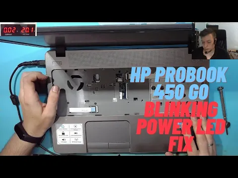 Download MP3 HP Probook 450 G0 blinking power led repair