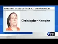 Man that fought and tased officer put on probation