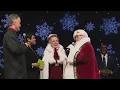 Chicago Tree Lighting Ceremony The arrival of Santa and Mrs Claus