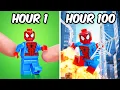 1 vs 100 Hour LEGO Stop-Motion Animation