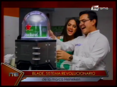 Blade, sistema revolucionario de la marca Heineken
