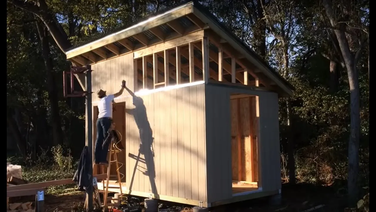 I Built my Mom a Shed
