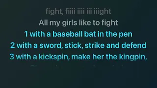 hope tala all my girls like to fight karaoke 