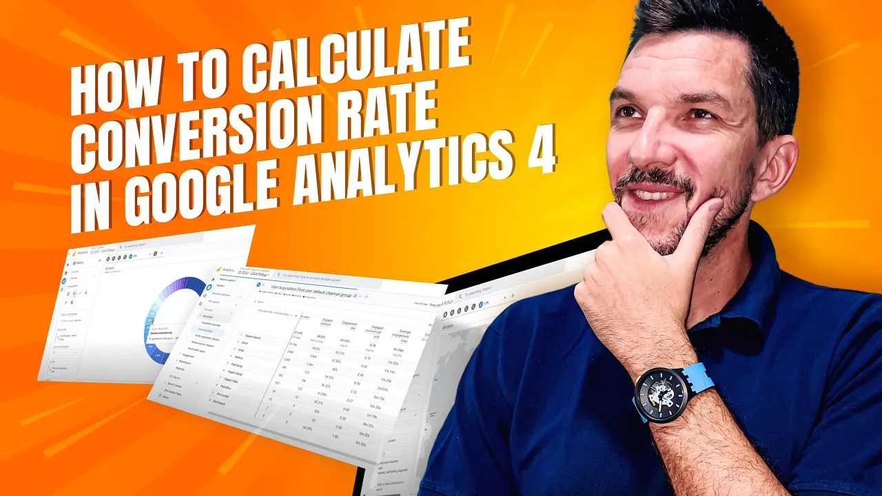 How To Calculate Conversion Rate in GA4 | (And How To View Multiple Conversions At Once!)