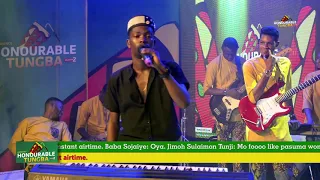 baba alariya live on stage at honorable tungba