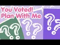 You Voted on The Spread July 2026 Classic Happy Planner Plan With Me