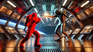 Among Us: Epic Battle – Crewmate vs Impostor | Intense Sci-Fi Martial Arts Fight!