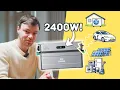 Lagu Zijn zonnepanelen wekken teveel energie op, daarom installeren we deze accu van 2400W!
