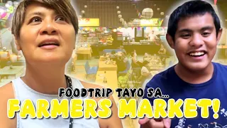 FOODTRIP TAYO SA... FARMERS MARKET!😁😄 | CANDY AND QUENTIN | OUR SPECIAL LOVE