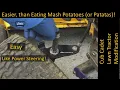 Steering Spindle Modification for easier Steering Any Lawn Tractor Shown on Cub Cadet 1500 Series