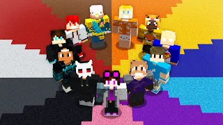 CS vs DESAFIO DAS CORES no MINECRAFT