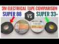 Difference Between 3M Super 88 Super 33 Electrical Tape Comparison