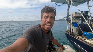 Alone Towing My Boat after Massive Engine Failure (Super Scary)
