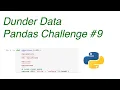 Dunder Data Pandas Challenge