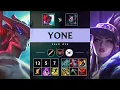 Yone Mid vs Akali - KR Grandmaster Patch 25 21