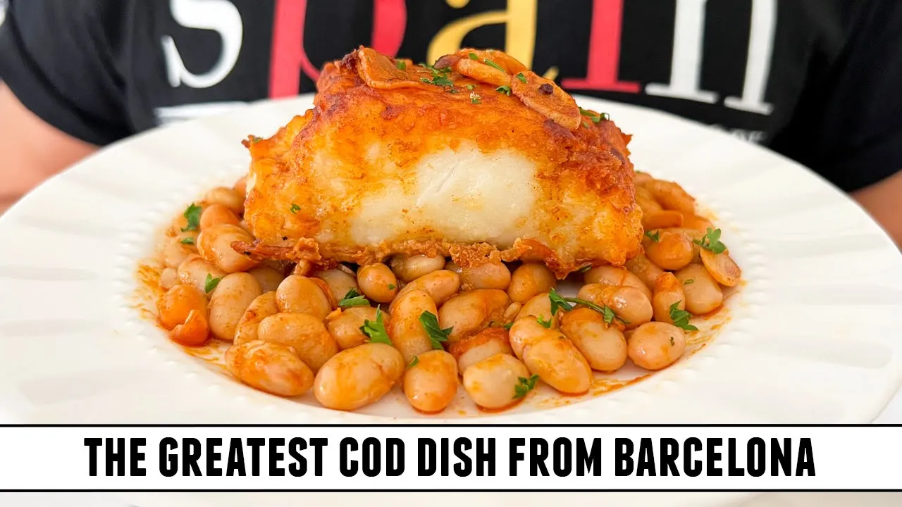 Barcelonas BEST-KEPT Fish Recipe   Bacalao a la Llauna Recipe