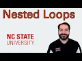 Nested Loops in Python