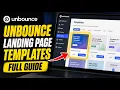 How to activate landing page templates with Unbounce for SEO - Full Guide