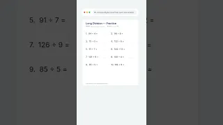 Free Math Worksheet Generator 57 Skills with Answer Keys