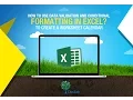 Learn to Use Data Validation and Conditional Formatting in Microsoft Excel Dexlab Analytics