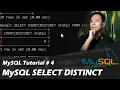 SQL Tutorial 4 SELECT DISTINCT - CodeLikeLD Tagalog Tutorials