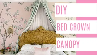 DIY Bed crown