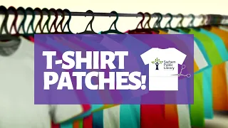 D I Y T-Shirt Patches Sewing T-Shirts Sachem Public Library