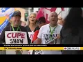 CBC NEWS l Canada Post CUPW Members and Allies protest back to work orders