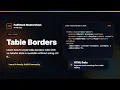 HTML Table Borders - HTML Data Foundation FullStack Masterclass HTML Course