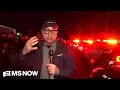 Ali Velshi escorted away by police as he reports on protest outside NJ ICE facility