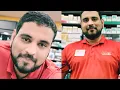 working in circle k store showing how to change the shift and taking report for money order