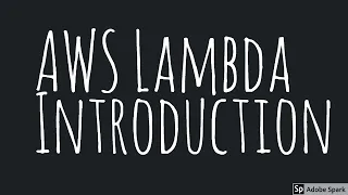 AWS Lambda Getting Started