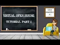 Virtual Open House Tutorial