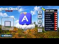 ATLAS CLIENT V2 For MCPE LATEST VERSION This Client Gives 90 FPS Atlas Client