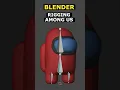Rigging Among Us Blender - EASY