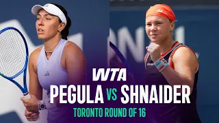Jessica Pegula vs Diana Shnaider 2026 Toronto Round of 16 WTA Match Highlights